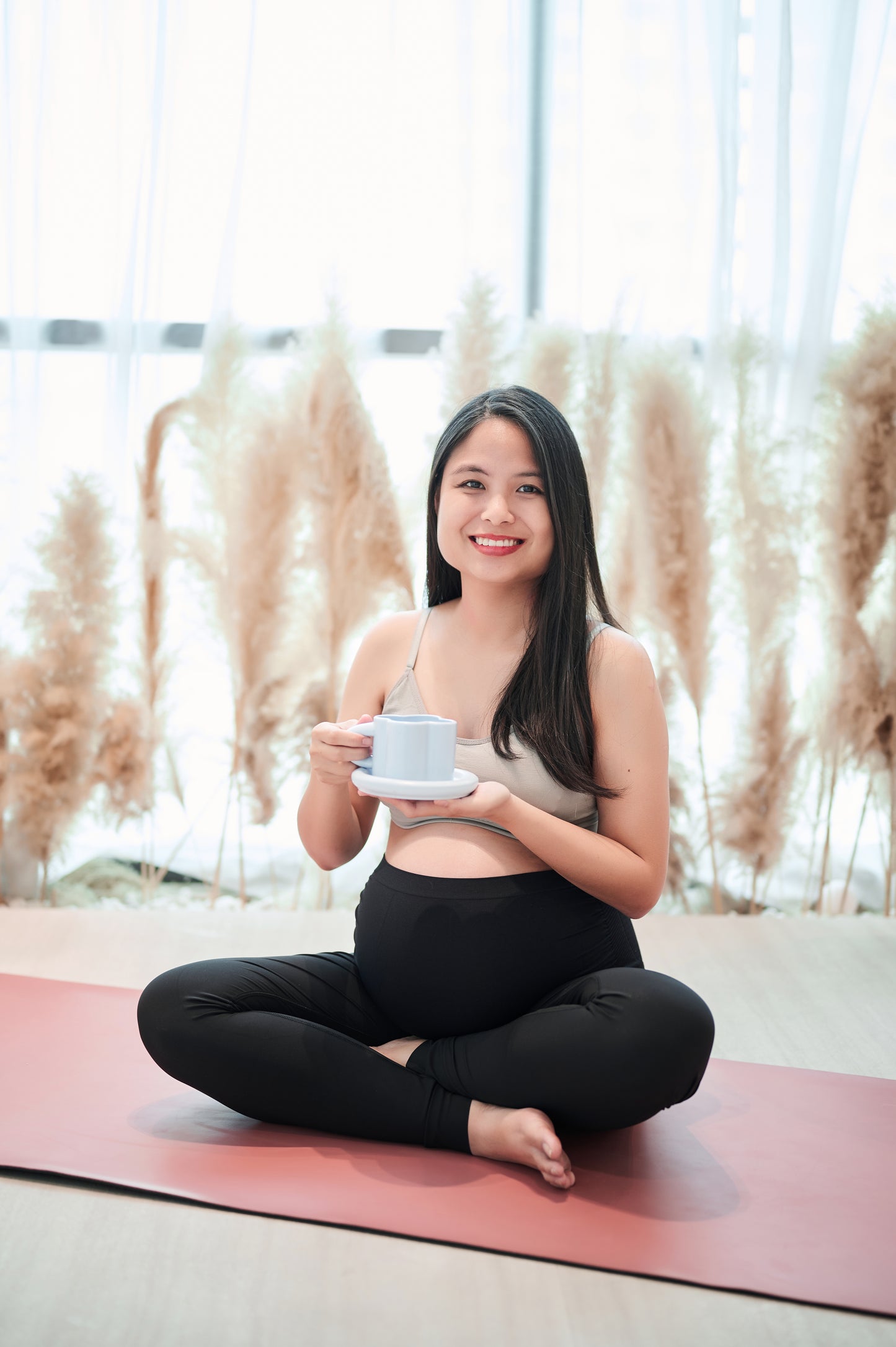 MamaFit Maternity Activewear Pants - LYCRA Antibacterial