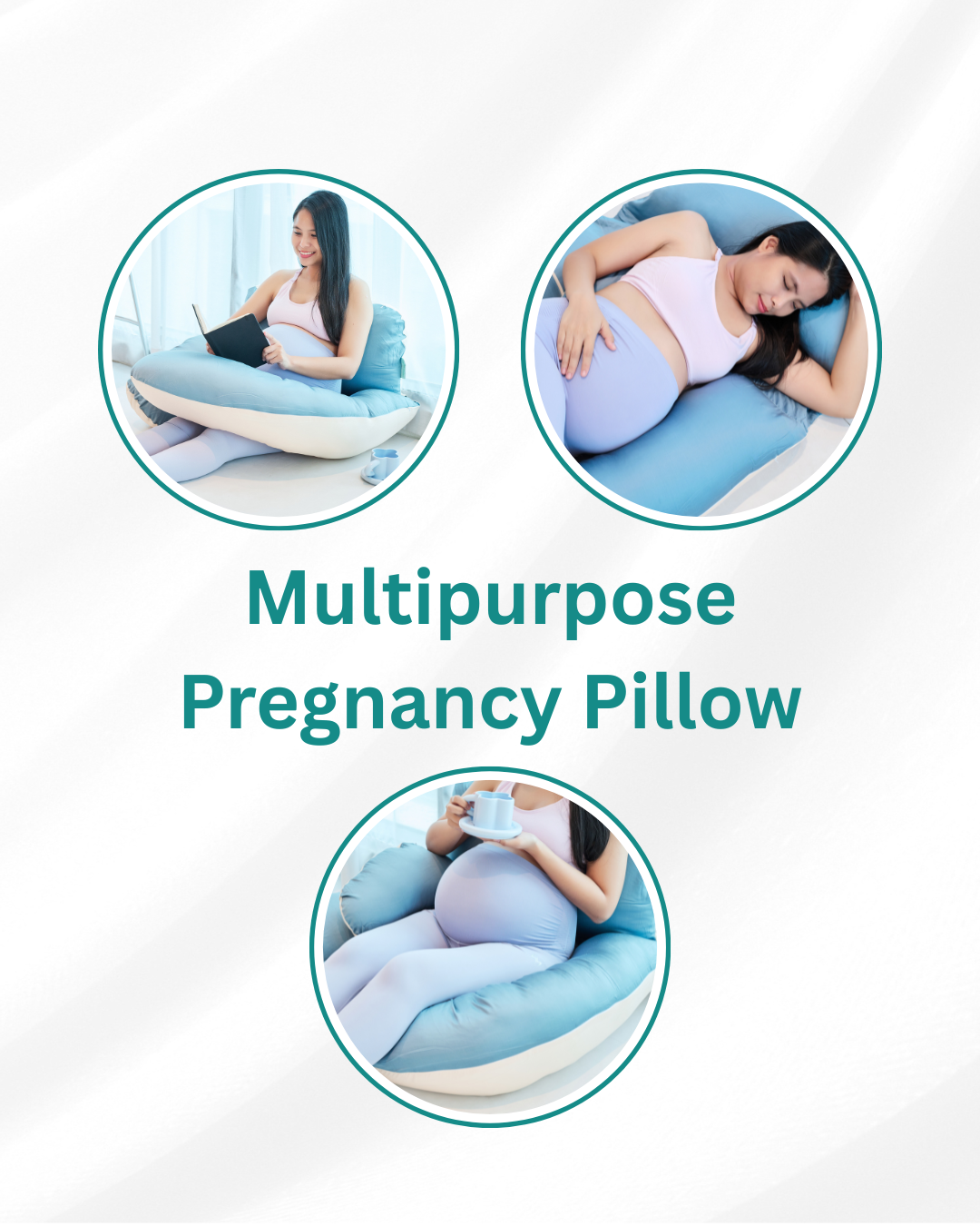 MamaSnooze Premium Pregnancy Pillow