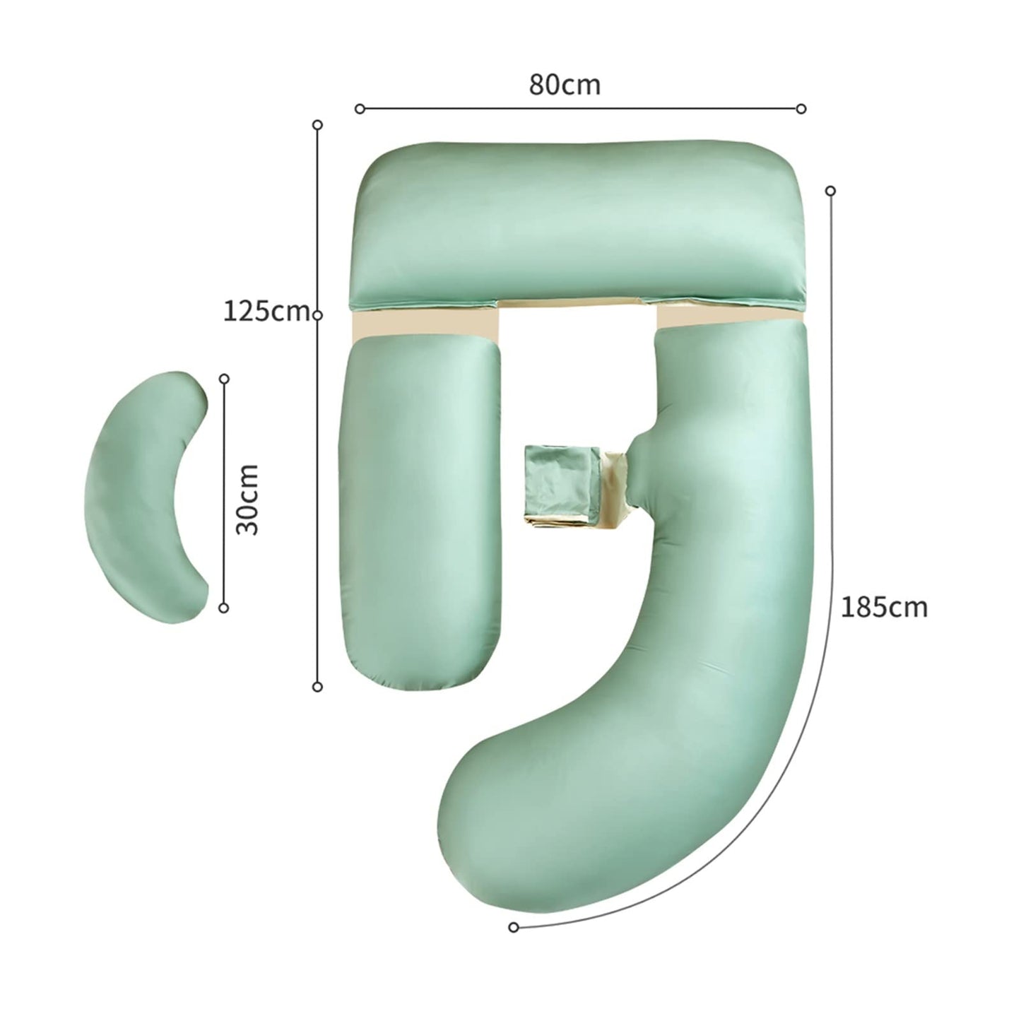 MamaSnooze Premium Pregnancy Pillow