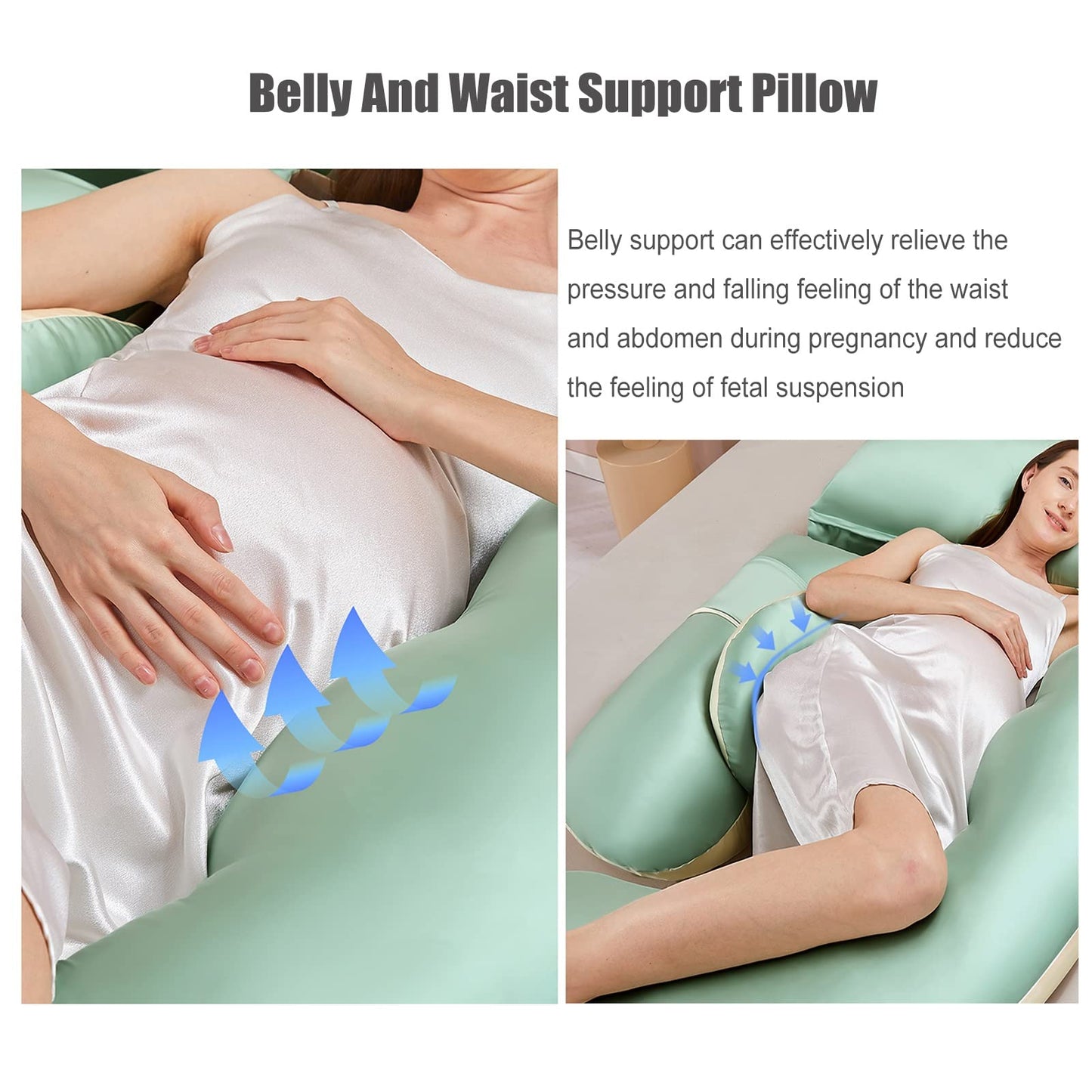 MamaSnooze Premium Pregnancy Pillow