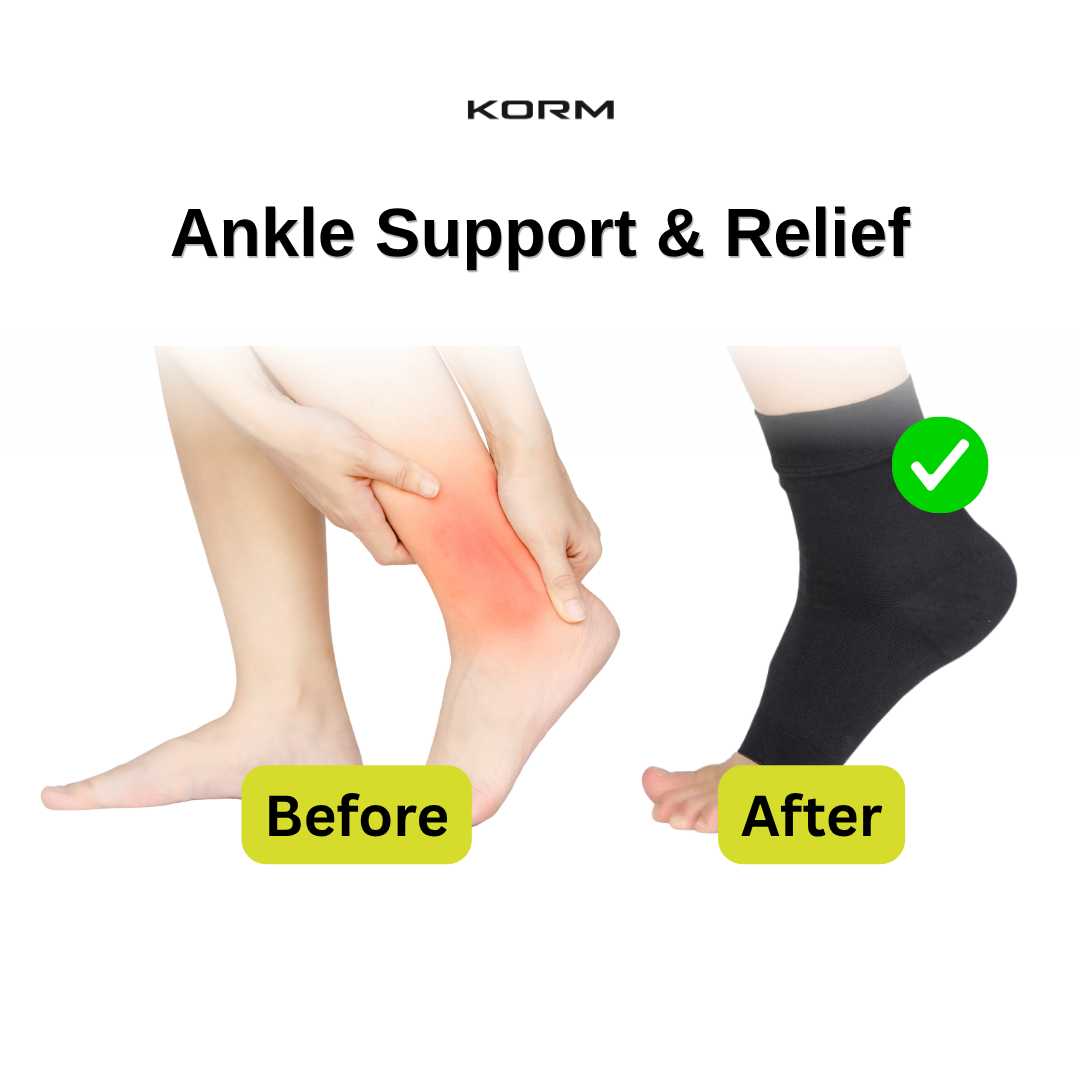 KORM Endure Ankle Compression Sleeve