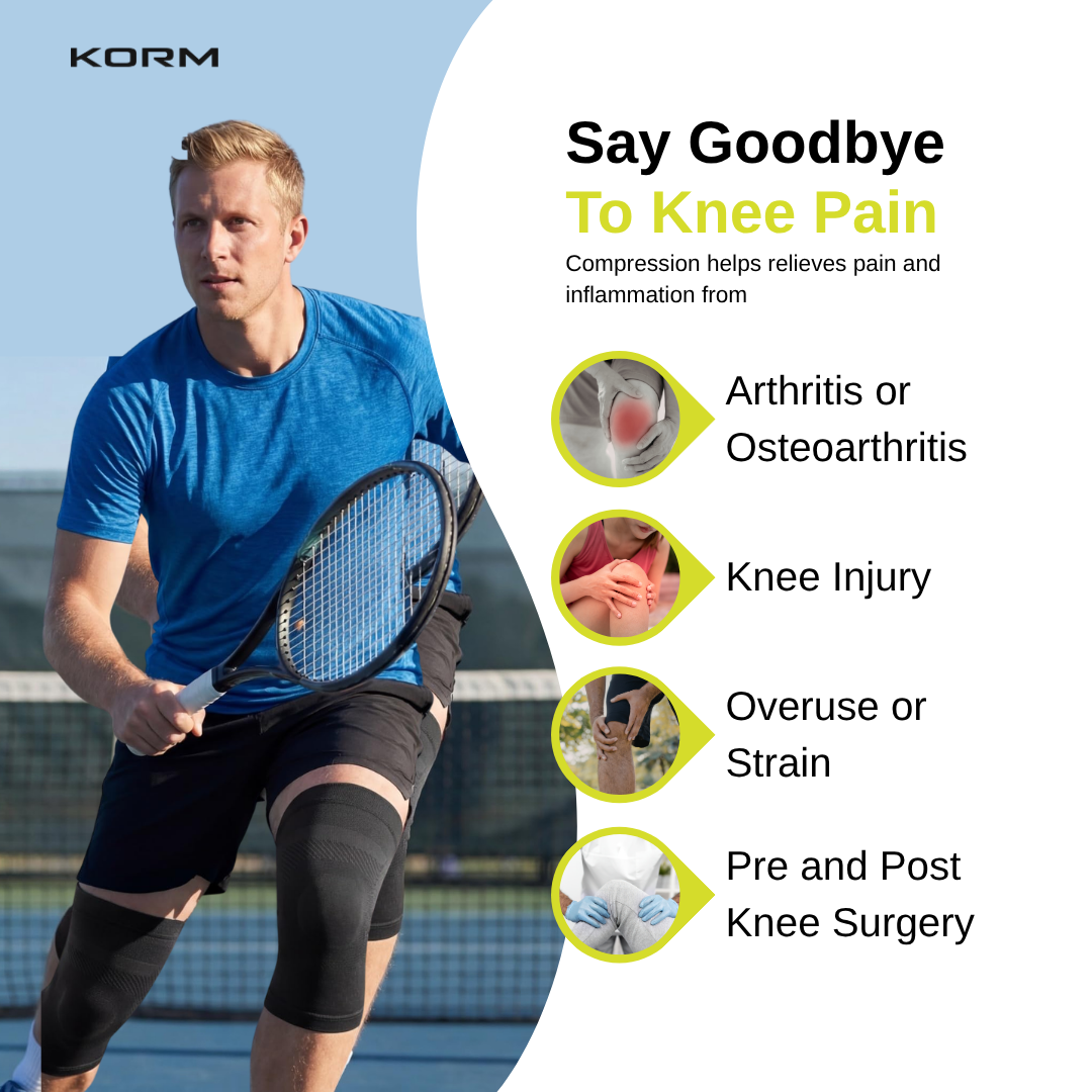 KORM Endure Knee Compression Sleeve