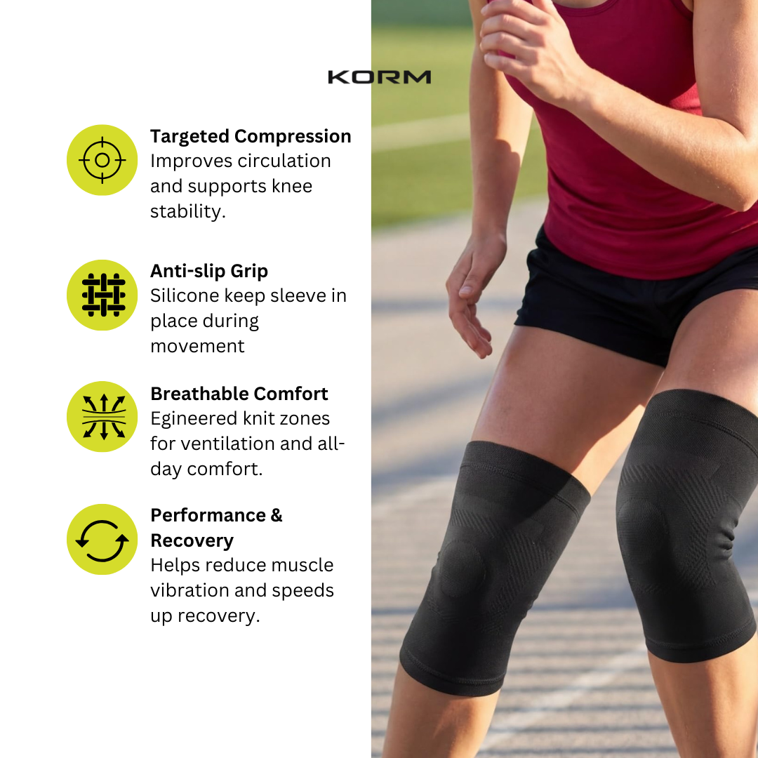 KORM Endure Knee Compression Sleeve