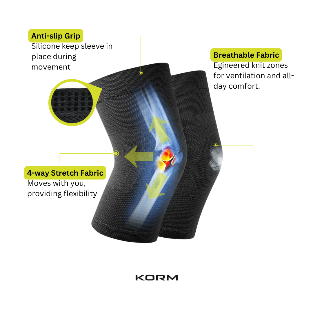 KORM Endure Knee Compression Sleeve