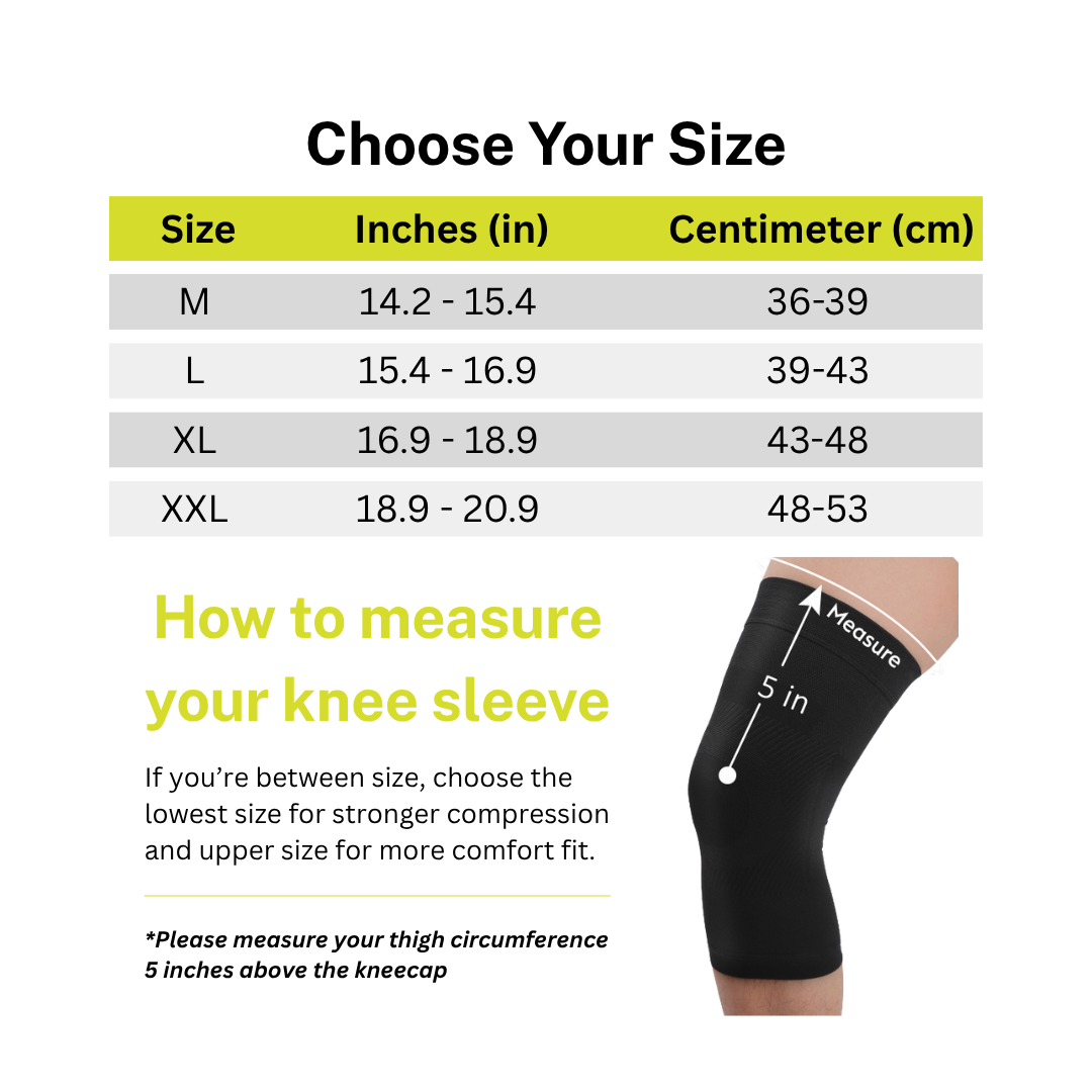 KORM Endure Knee Compression Sleeve