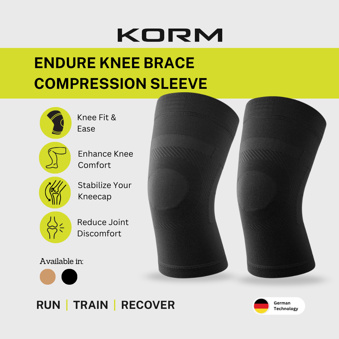 KORM Endure Knee Compression Sleeve