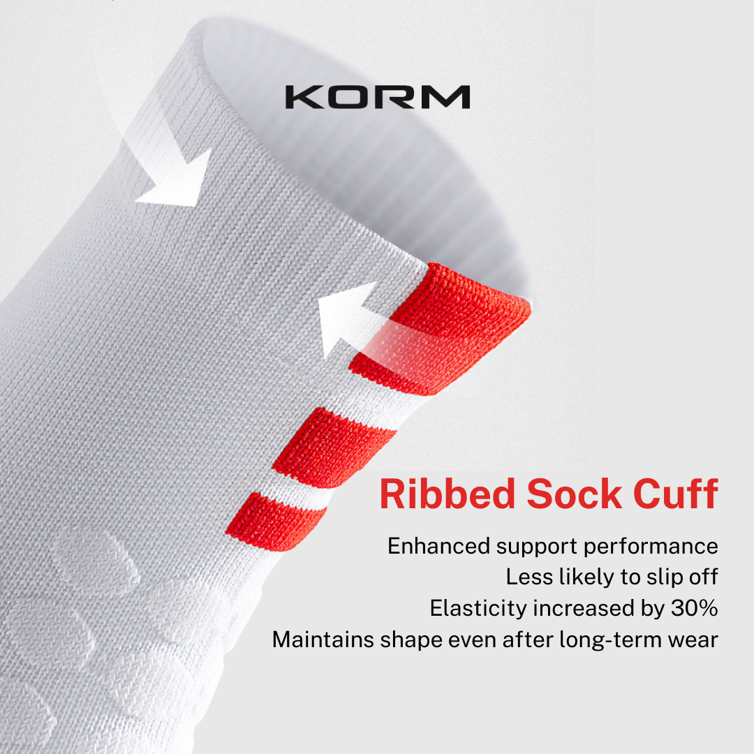 KORM Core 20 Sports Compression Socks Mid Calf | For Better Blood Circulation