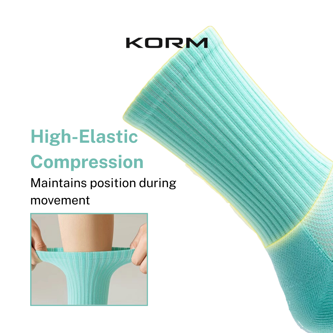 KORM Endure Pro Sports Compression Socks Mid Calf | For Better Performance