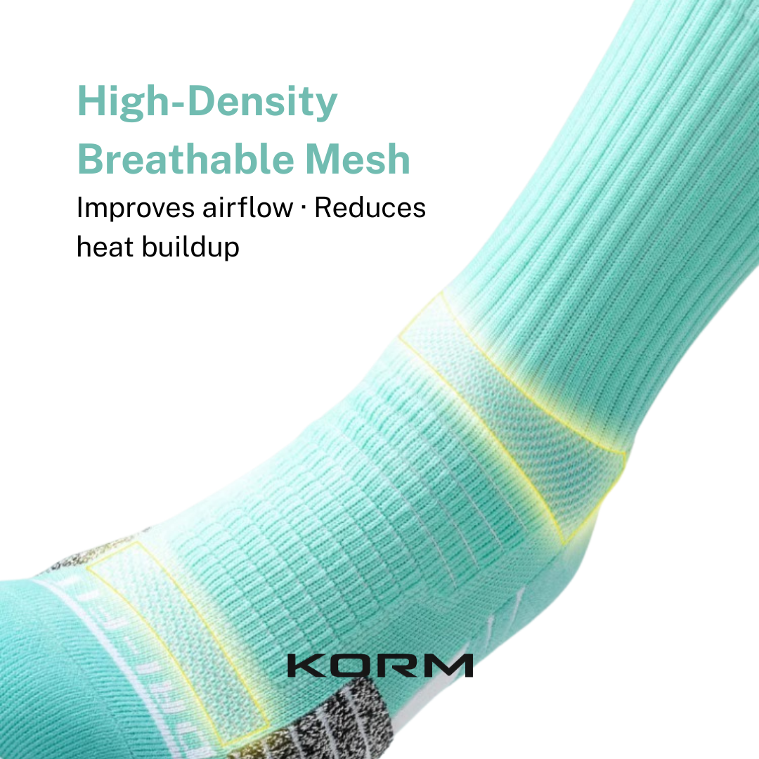 KORM Endure Pro Sports Compression Socks Mid Calf | For Better Performance