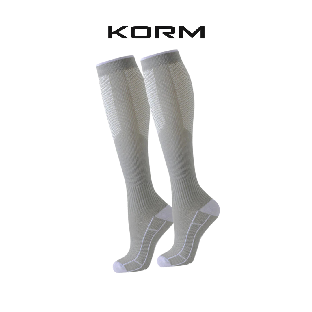 KORM Knee High Sports Compression Socks | Speed Up Recovery