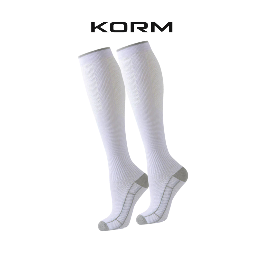 KORM Knee High Sports Compression Socks | Speed Up Recovery