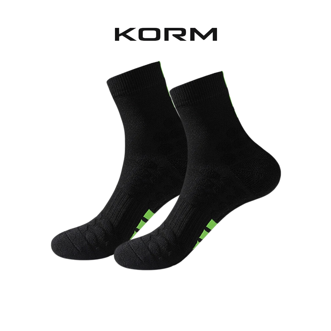 KORM Core 20 Sports Compression Socks Mid Calf | For Better Blood Circulation