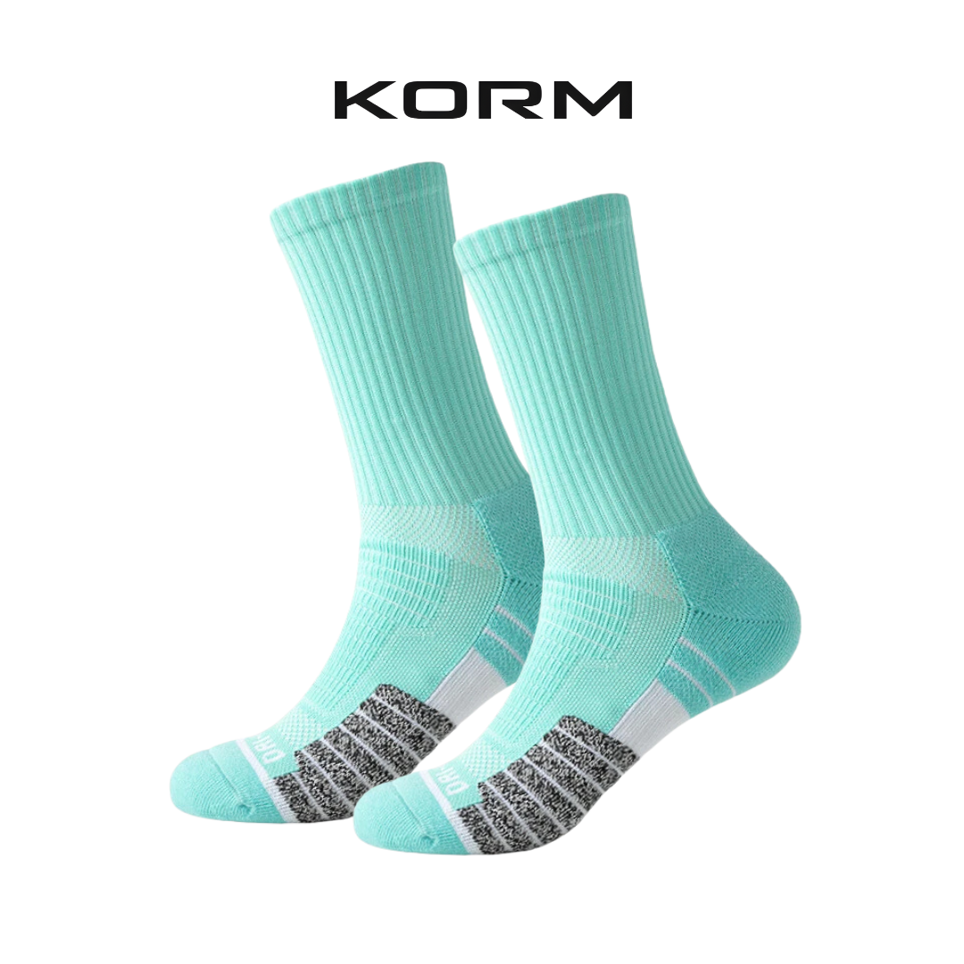 KORM Endure Pro Sports Compression Socks Mid Calf | For Better Performance