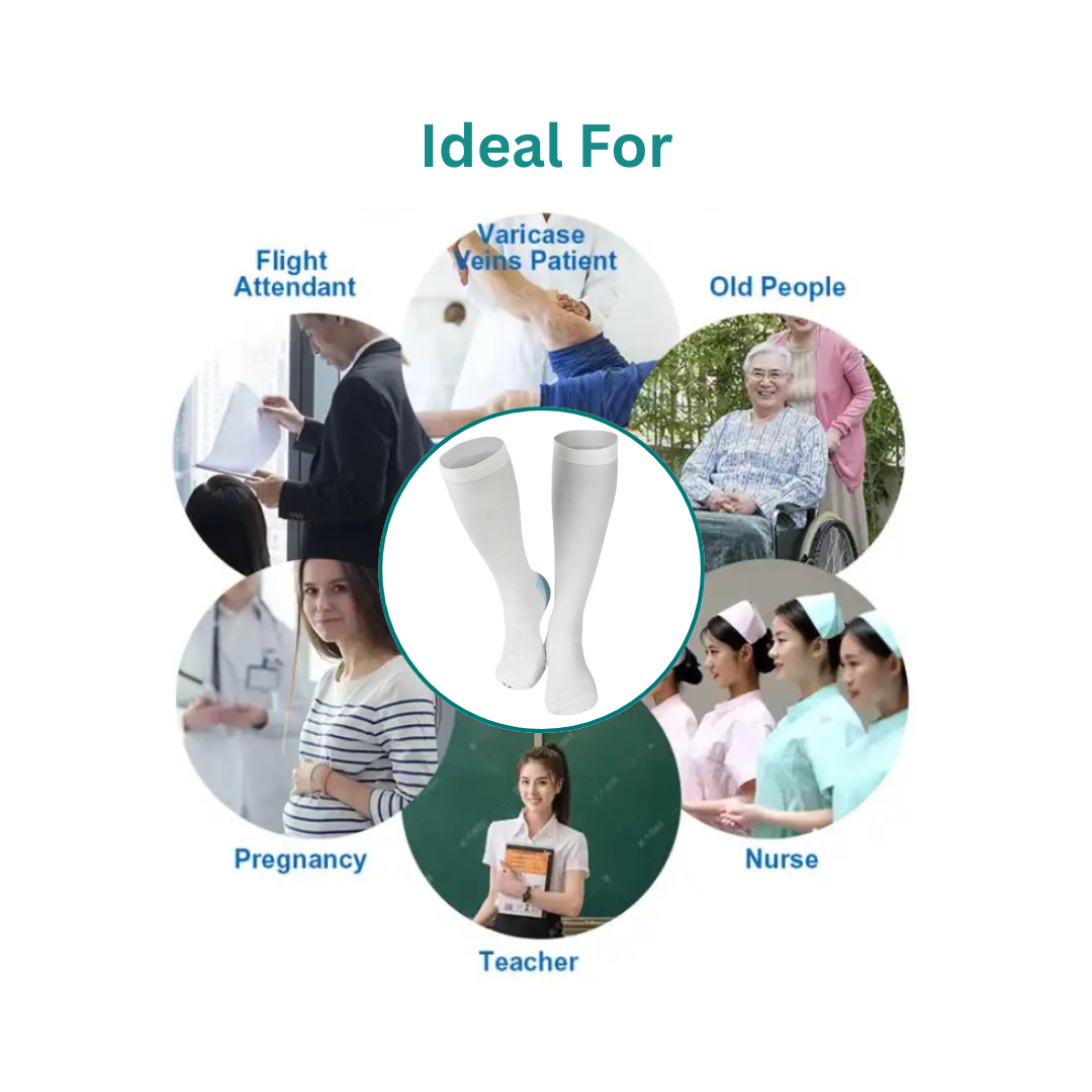 Mama Wonders TED Anti Embolism Compression Socks 15-20mmHg