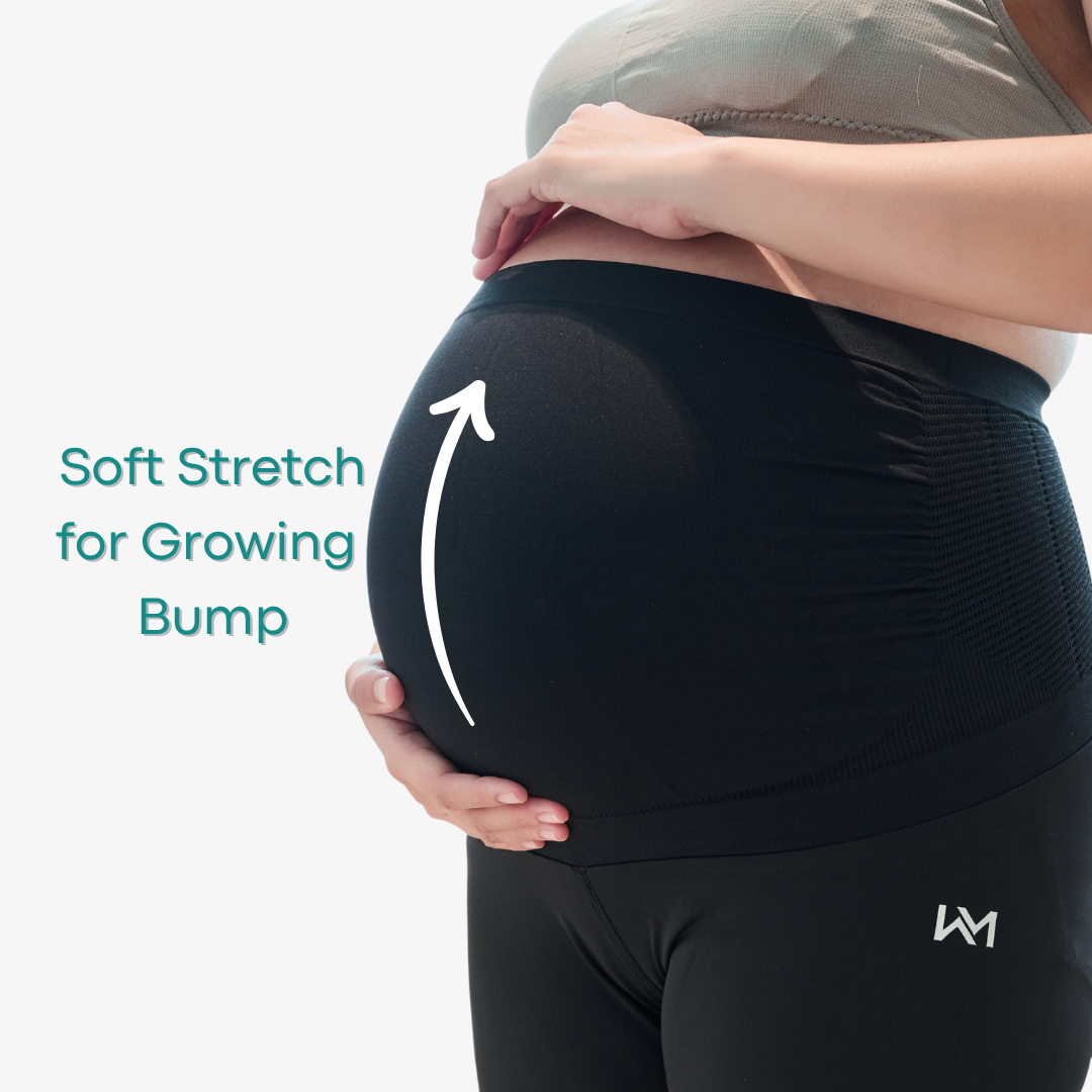 MamaFit Maternity Activewear Pants - LYCRA Antibacterial