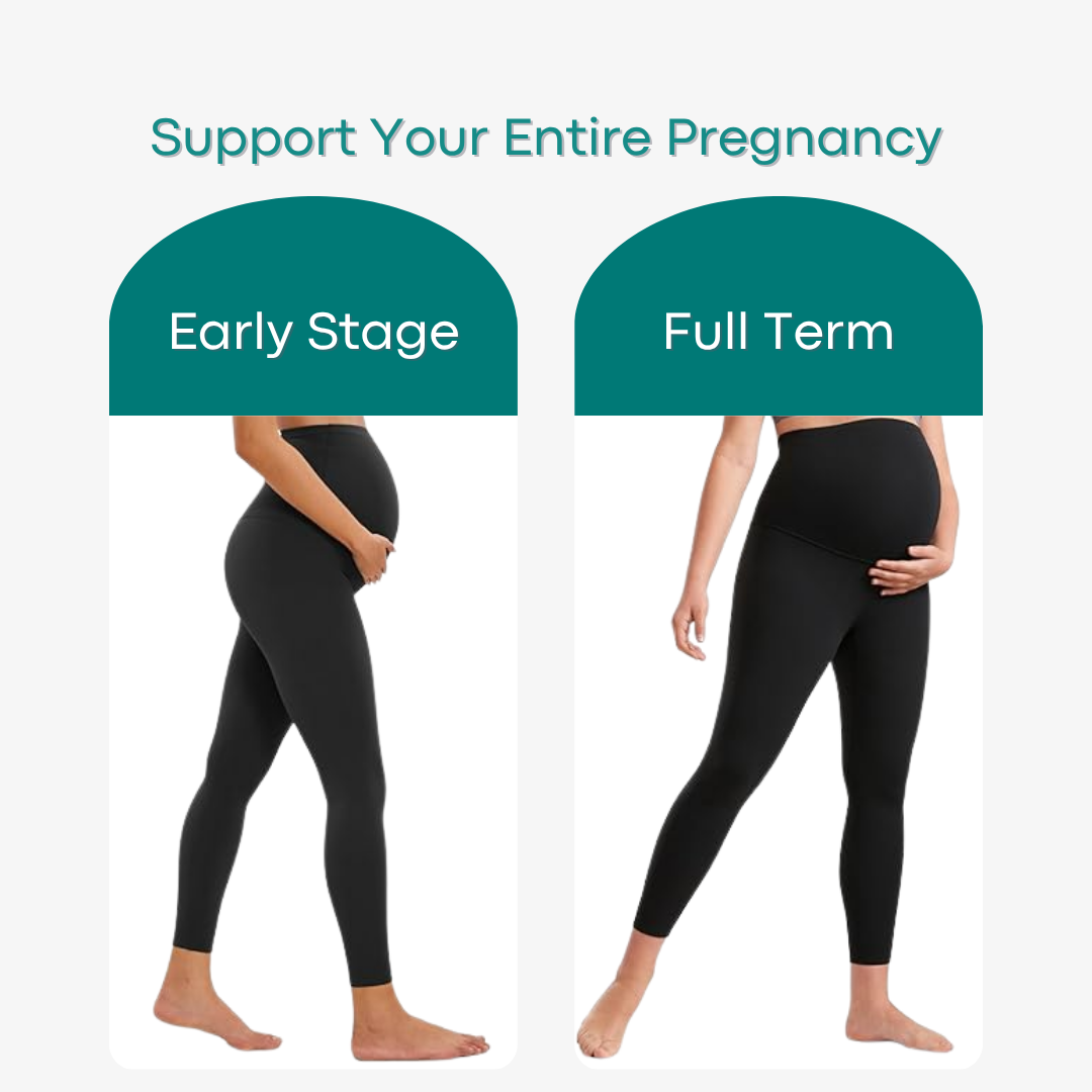 MamaFit Maternity Activewear Pants - LYCRA Antibacterial