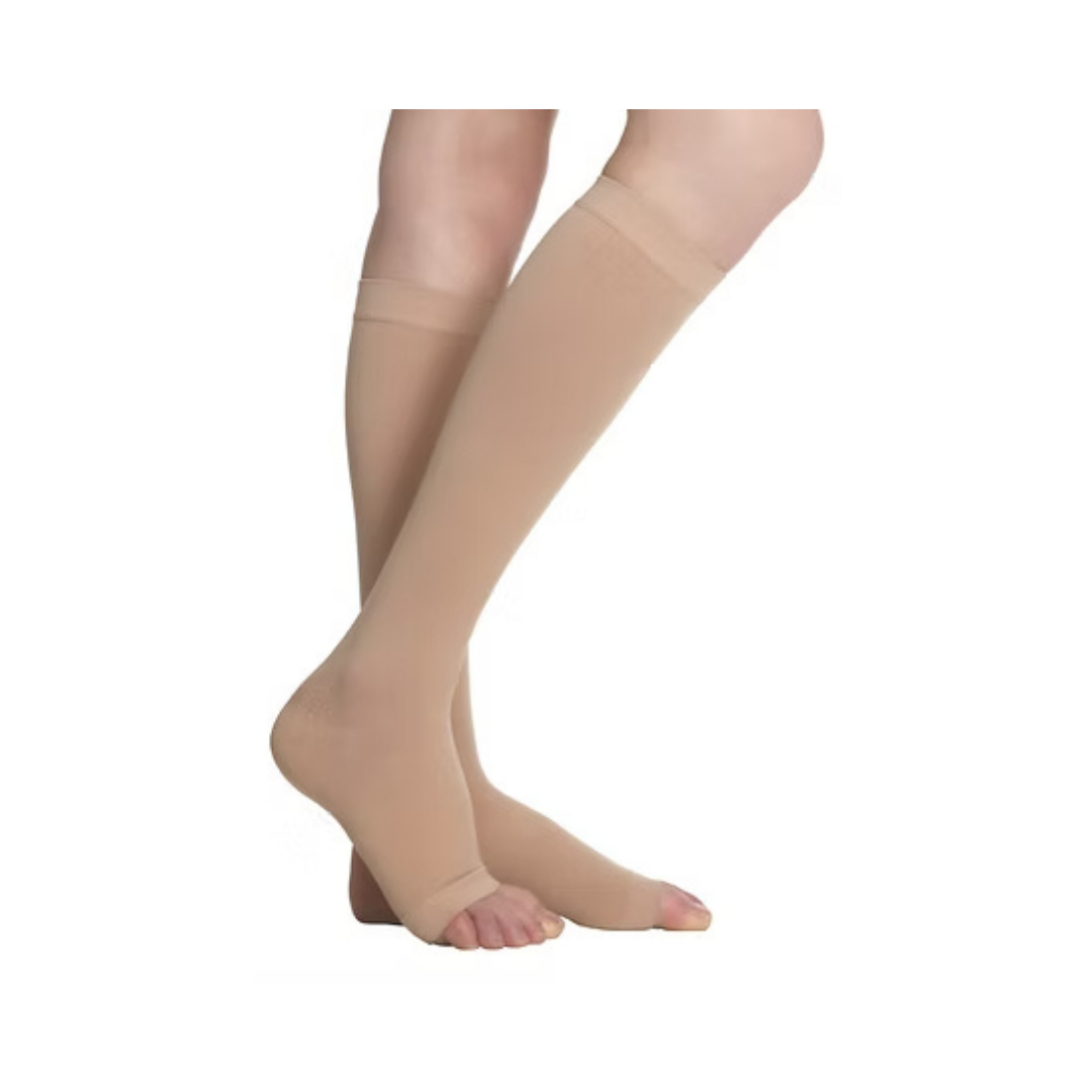 MamaRelief Open Toe Premium Compression Socks