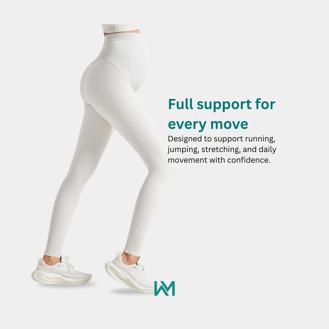 Mova Maternity Activewear Leggings – Supportive, Breathable & All-Day Comfort