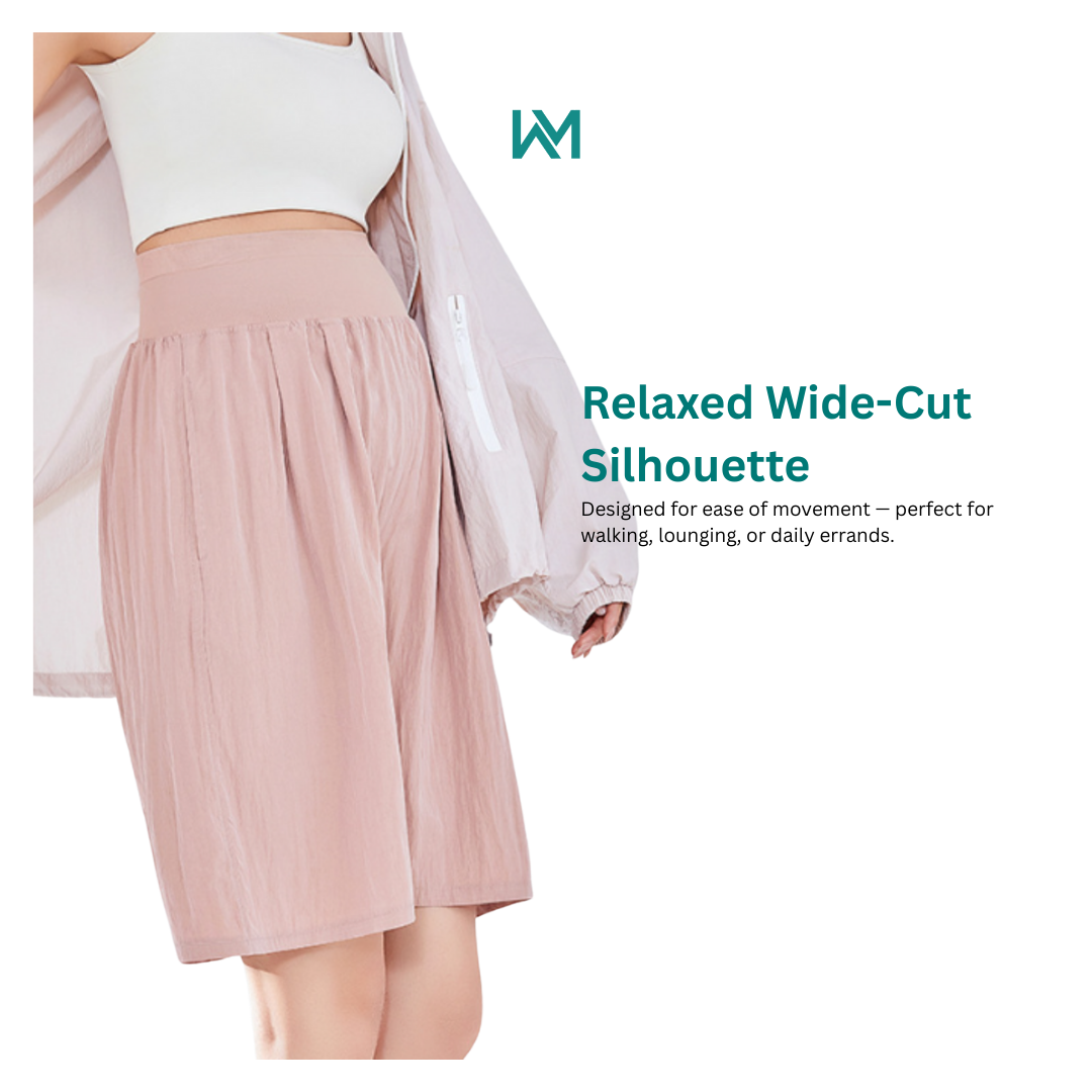 PureBreeze Maternity Shorts – Breathable High Waist Pregnancy Shorts for Daily Comfort